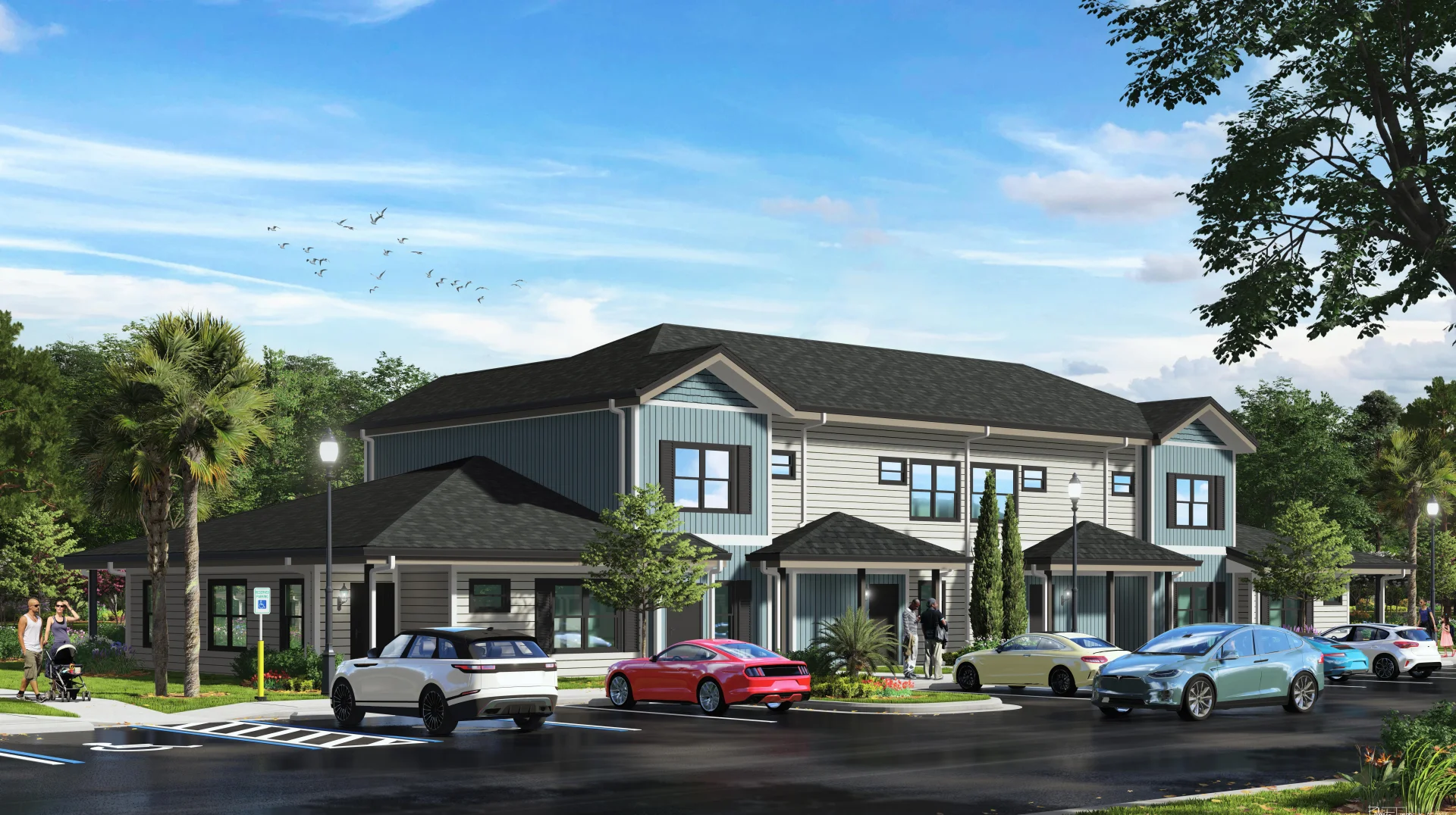 building exterior render